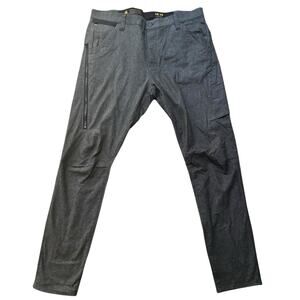 G Star Raw Citishield 3D Cargo Slim Tapered Jean Gray Jean Pant Zippers 38x34**